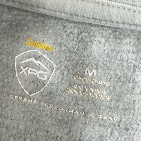 Cabelas XPG Half Zip Pullover Sweater Size Medium - Picture 10 of 11